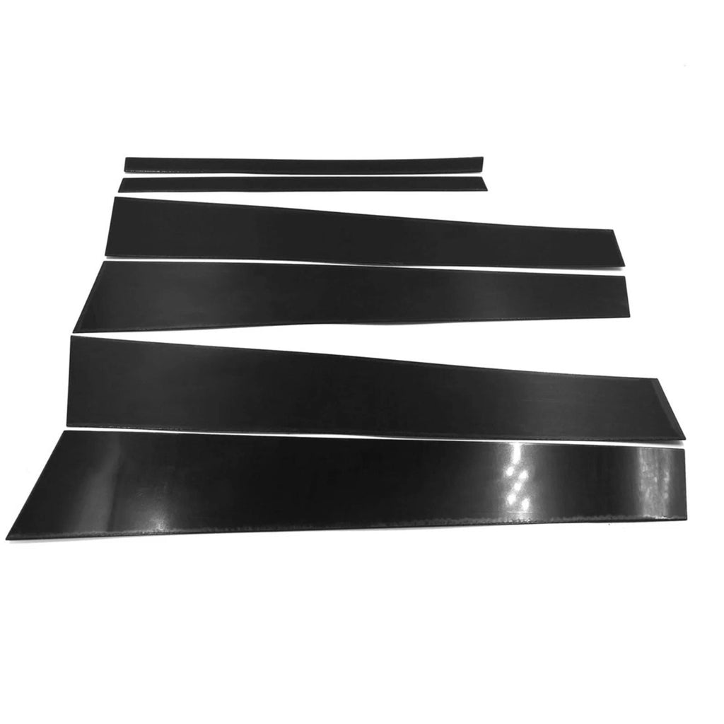 6pcs Door Window Pillar Post Protector Trim for Honda Accord (2014–2018)