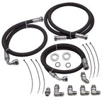 Transmission Cooler Lines w/ Adapters for GMC Duramax 6.6L (2005–2010)