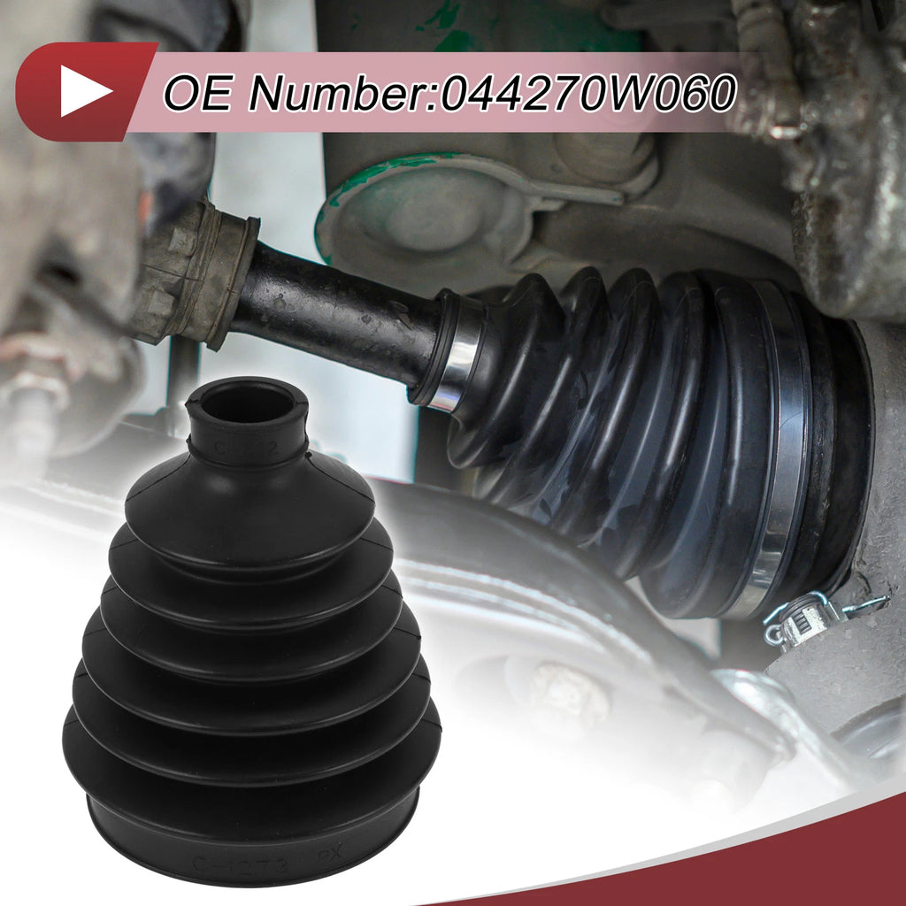 Outer CV Joint Boot Kit w/ Clamps for Toyota Highlander (2008–2013)