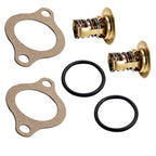 2 Sets Thermostat Kit for Volvo Penta V6 V8 4.3 5.0 5.7 5.8 3856961 GL GI