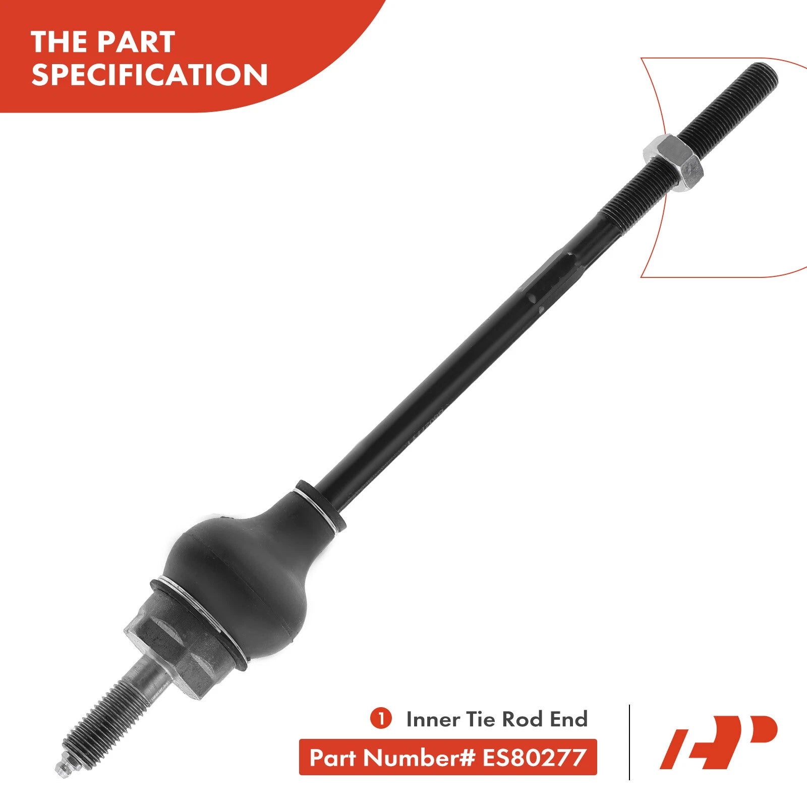 Set of 6 Front Tie Rod End Ball Joints for Chevy Express 2500 (2003–2019)