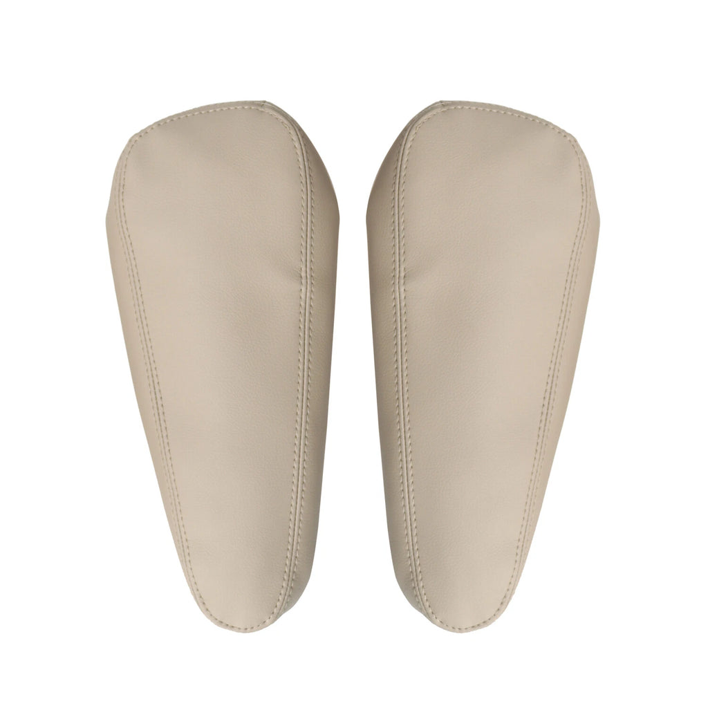 2pcs Seat Armrest Leather Cover for Lexus GX 470 (2003–2009) Ivory Beige