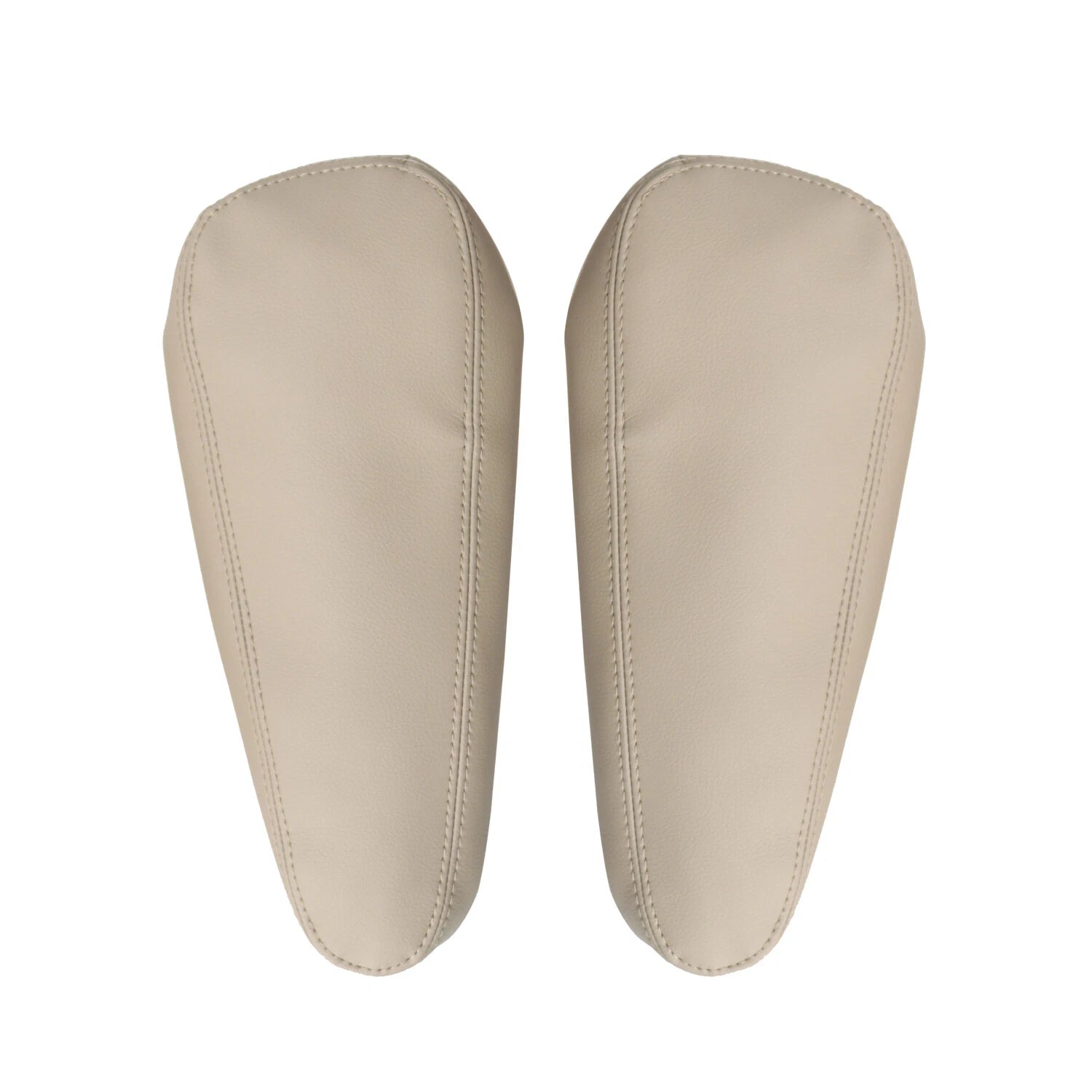 2pcs Seat Armrest Leather Cover for Lexus GX 470 (2003–2009) Ivory Beige