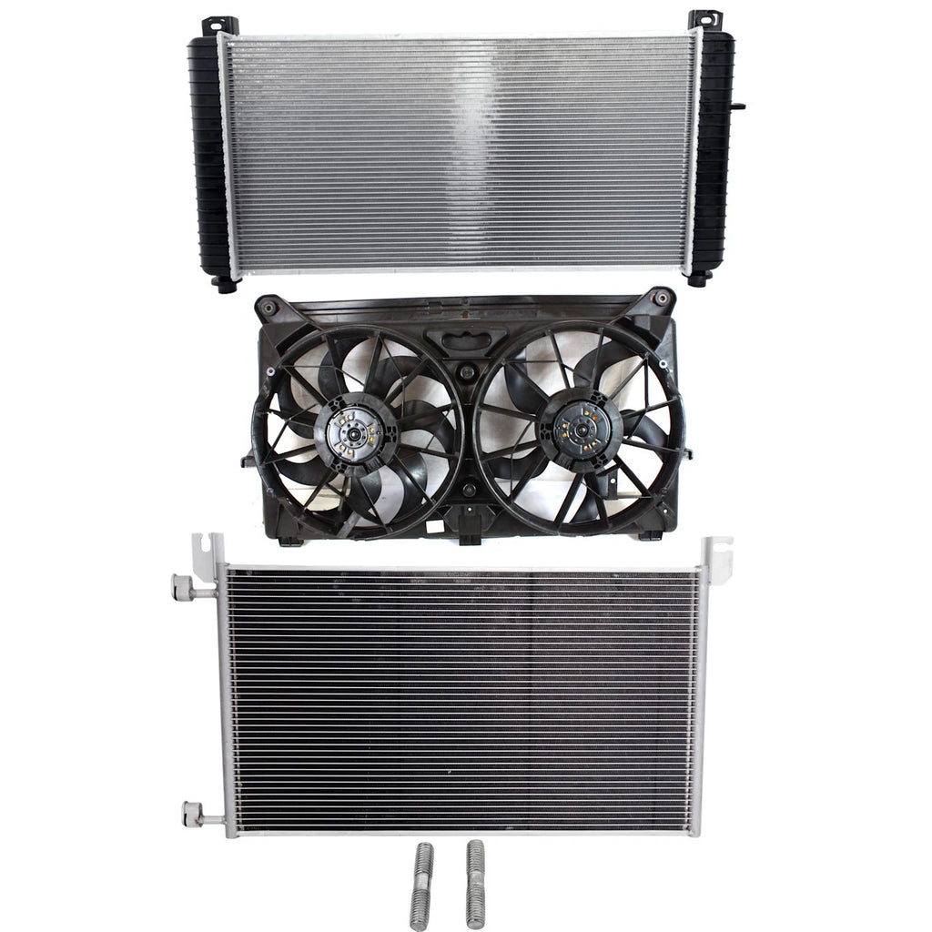 A/C Condenser for Chevy Silverado 1500, Suburban, Avalanche, Yukon