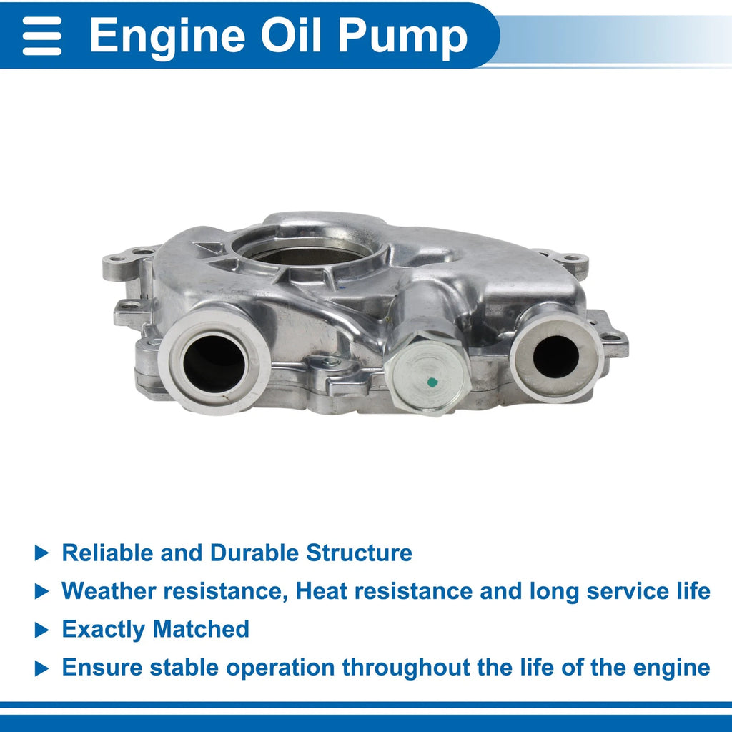 Engine Oil Pump for Nissan Frontier (2005–2019) - 15010EA200, 15010EA20A, M525