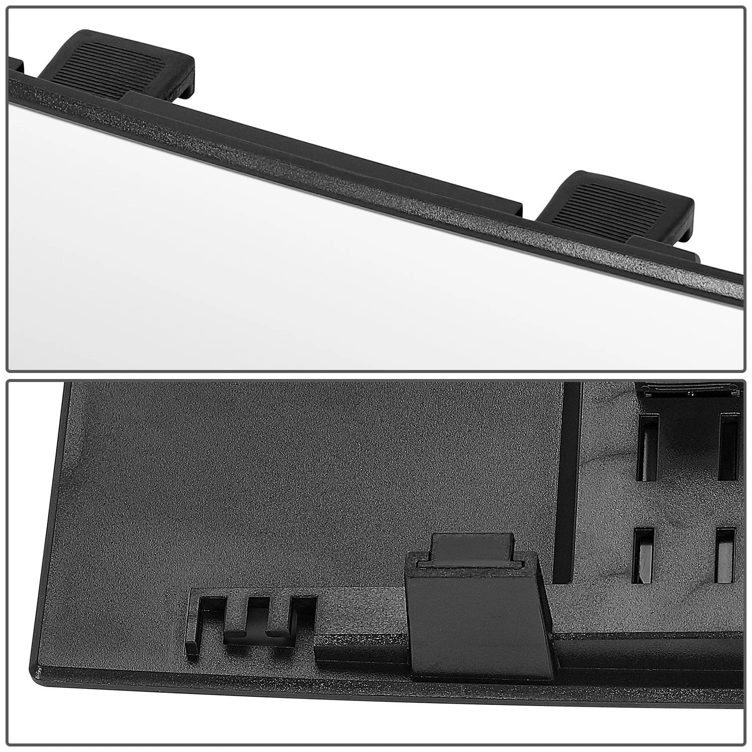 Universal Convex Panoramic Wide Angle Rear View Mirror Glass 11.8" X 3" X 1"