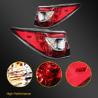 Set of 2 Taillights Assembly for Chevrolet Traverse (2013–2017)