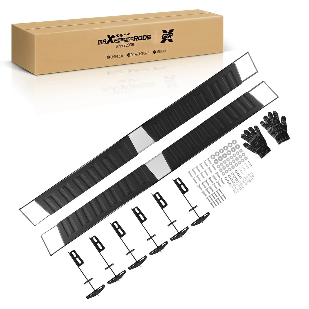 Running Boards Side Step Bars for Silverado/Sierra 2500HD (2007–2019)