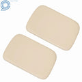 2X White Seat Back Assembly for Club Car DS Golf Cart (1979–1999)