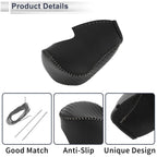Gear Shift Knob Cover for Honda Civic (2012–2014) Black Carbon Fiber