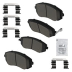 Set of 4 Front Ceramic Brake Pads for Subaru Impreza/Forester (2002–2013)