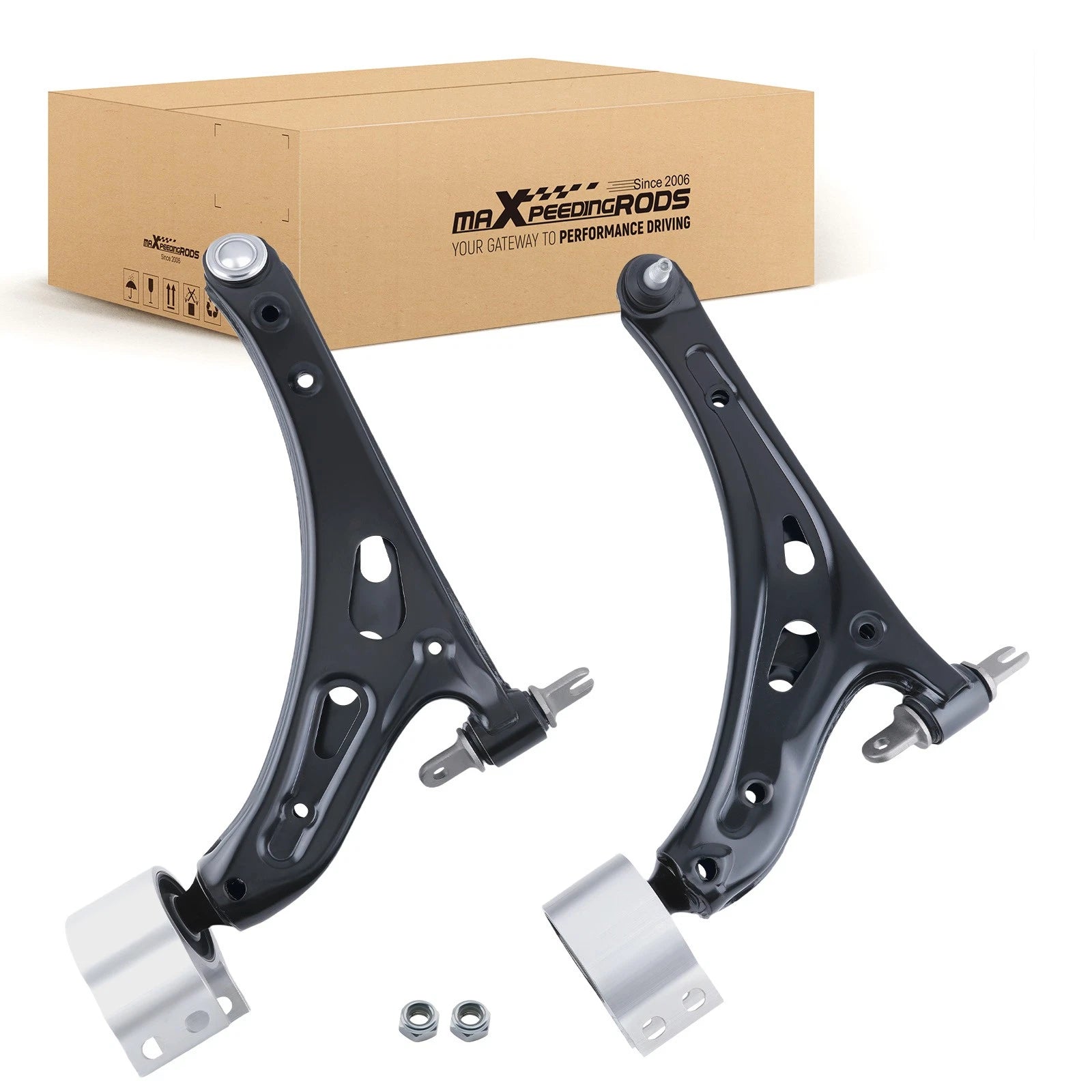 Set of 2 Front Lower Control Arms for Chevy Traverse Buick Enclave (2018–2022)