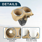 Cup Holder for Mercedes-Benz W219 (2006–2011) No.A21968004148K67 Beige
