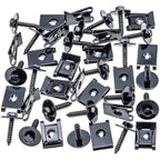 20pcs M4.2 Hex Head Screws & U-nut Clips for GMC Sierra 1500 (2014–2023)