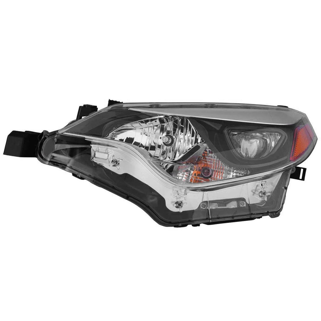 Replacement Driver Side Head Light Assembly For 2014-2016 Toyota Corolla Sedan