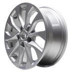 16 Inch Silver Wheel Replacement by JTE for 2016-2018 Nissan Sentra (16x6.5)