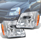 Headlights for Chevy Equinox (2005–2009) Driver & Passenger Side Halogen Pair