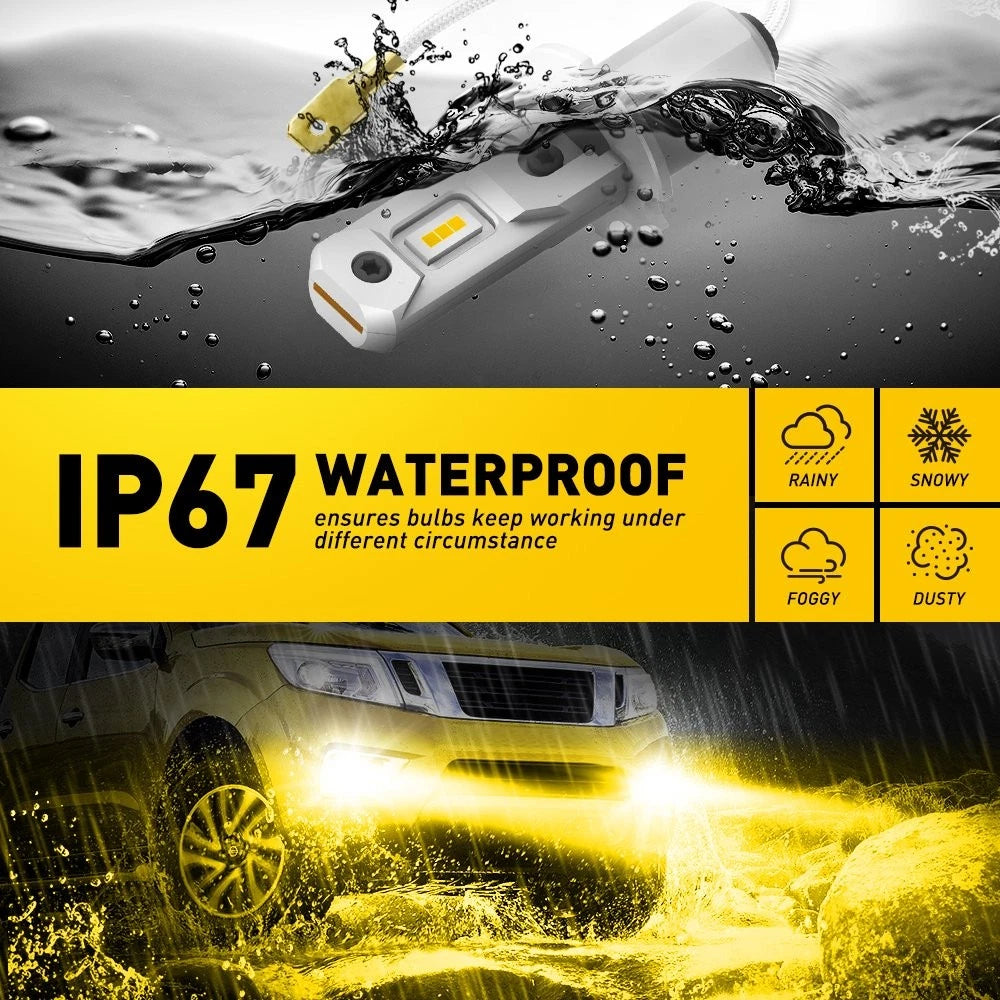 H3 LED Fog Lamp Replacement for Make Model (YYYY–YYYY)
