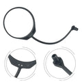 Inner Cap Cord Rope Cable Strap Tether Black Rubber for Car