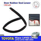 Door Rubber Seal Lower Left Fits Toyota Hiace LH102 LH112 LH113 Van 1989-04