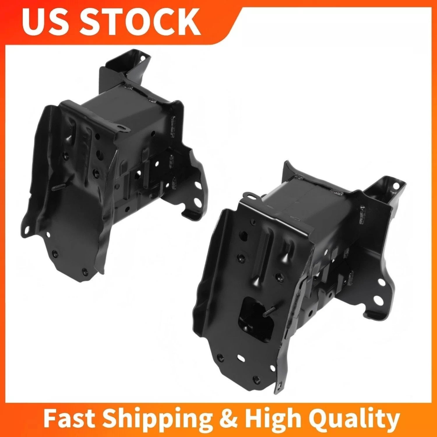 Set of 2 Front Bumper Reinforcement Bars for Toyota Corolla (2019–2023)