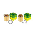 Set of 2 Cartridge Engine Oil Filters for BMW F80 F87 F15 M2 M3 M4 X5