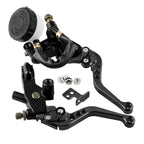 Front Brake Clutch Master Cylinder Reservoir Levers for Universal 7/8" 22mm