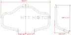 Mustache Engine Guard Crash Bar for Harley Davidson FL Softail (2000–2017)