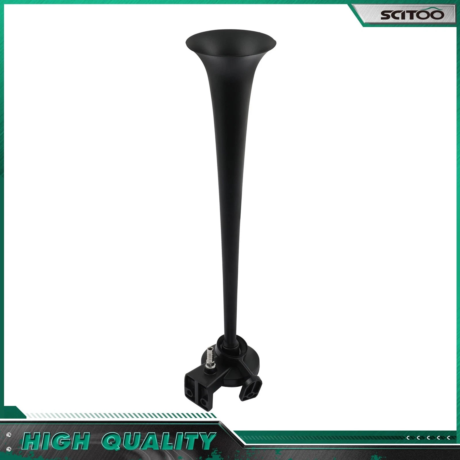 Single Trumpet Air Train Horn Compressor Kit 150DB 12V for Car Truck Boat
