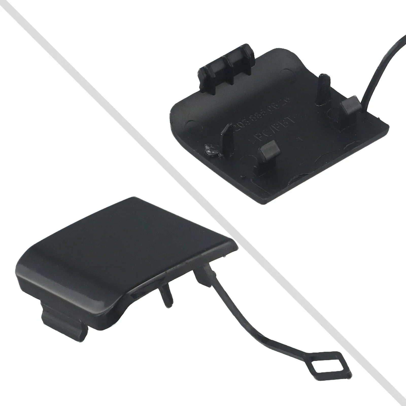 Front Bumper Tow Hook Winch Cover for Mercedes W203 (2000–2007)