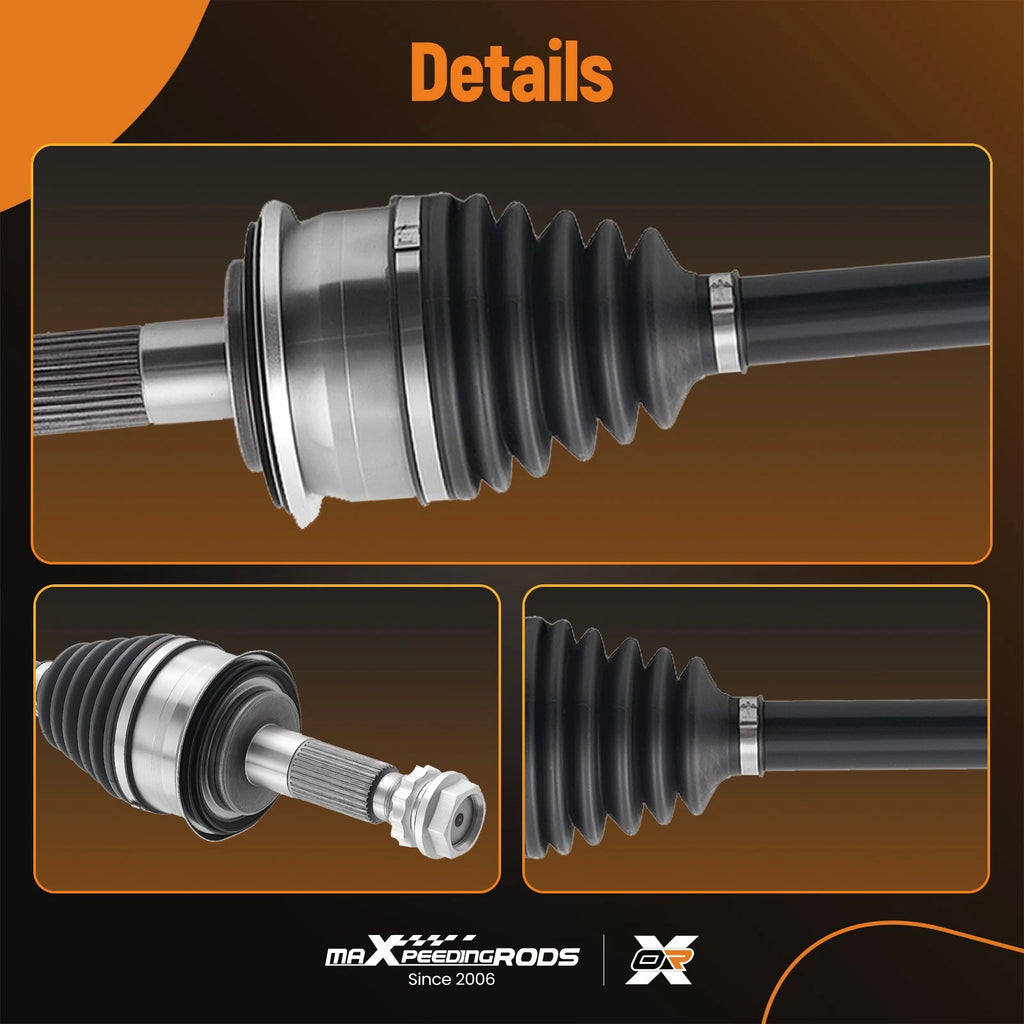 Front Left/Right CV Axle Shaft for Toyota Sequoia Tundra (2000–2007) 4WD