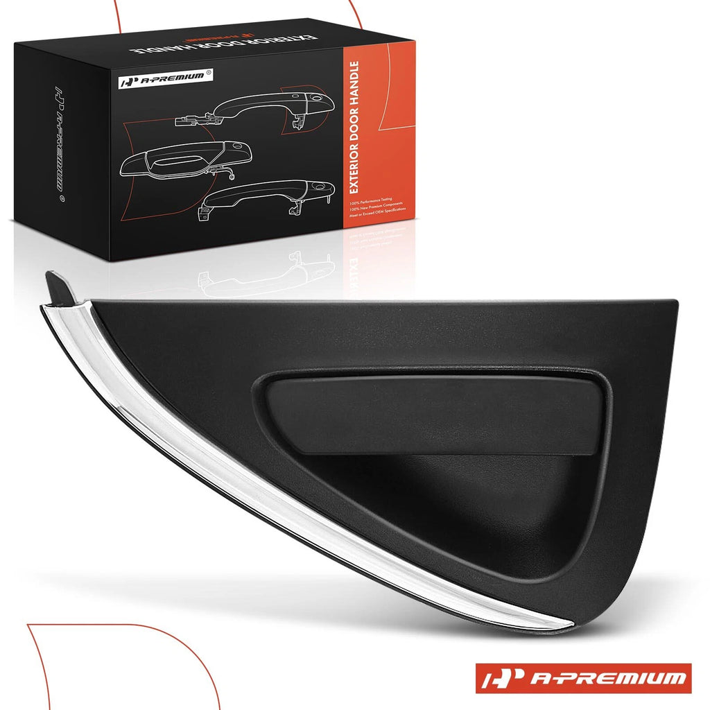 Rear Left Black Exterior Door Handle for Chevy Spark (2016â2021)