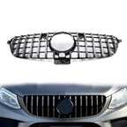 GTR Style Front Bumper Grille for Benz GLE Class W166 SUV (2015-2019)