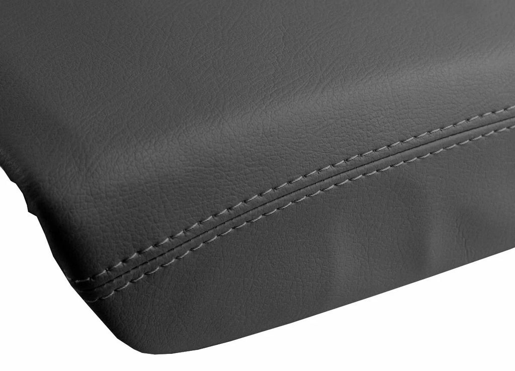 Console Lid Pull Over Cover for Honda Ridgeline (2006–2014) Gray Leather