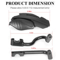 2 Hand Guards & Mount Brackets Kit for Polaris Scrambler Sportsman 850 XP 1000