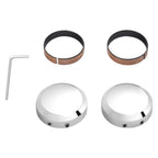 Front Fork Stem Upper Nut Covers for Harley Sportster XL883 XL1200 (2014–2022)