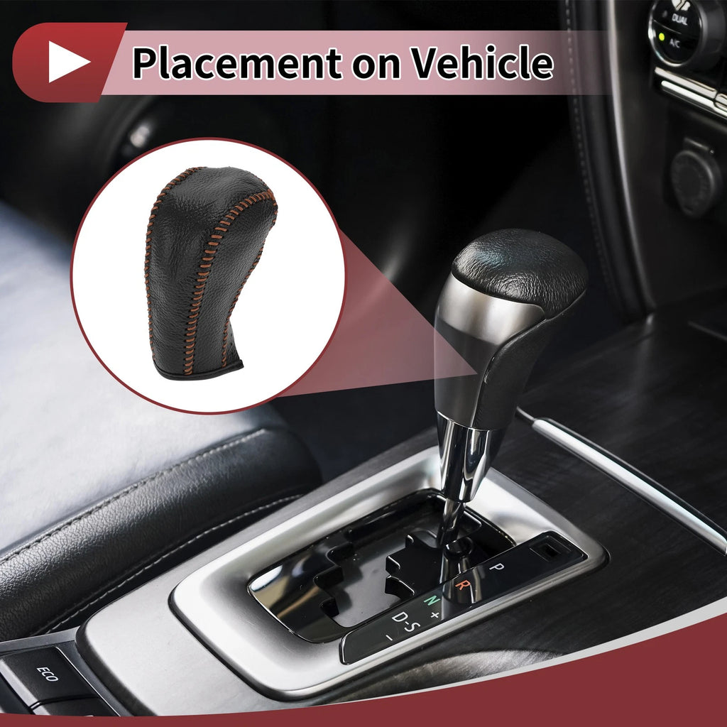 Pebbled Gear Shift Knob Cover  
