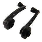 Aluminum Car Window Door Winder Cranks Black for Universal (AU Ship)