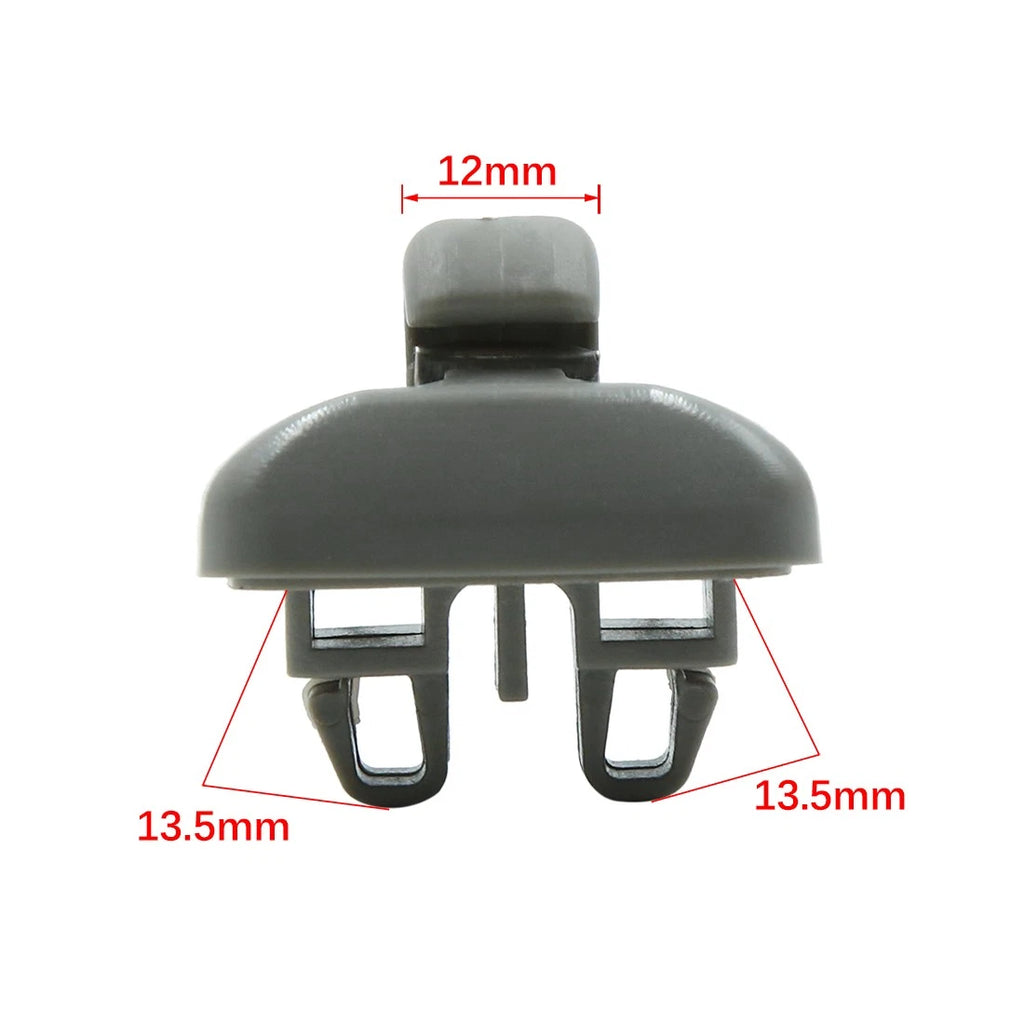 Set of 2 Sun Visor Hook Clip Bracket for Audi A6 C5 (1999–2005)