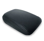 Center Console Lid Armrest Cover for Audi A3 (2015–2020) Black PVC Leather