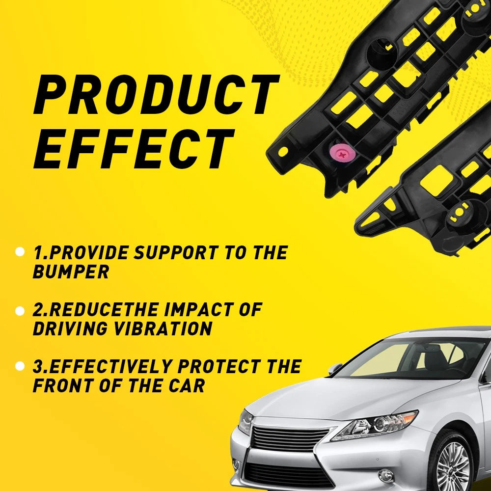 Front Bumper Support Cover for Lexus ES350 ES300h (2013â2018) Black