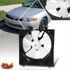 Radiator Cooling Fan Assembly for Mitsubishi Mirage 1.8L (1997–2002)