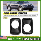 Pair Fog Light Trim Covers for Honda Pilot (2009–2011)