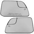 Heated Mirror Glass Set of 2 for Ford Edge
