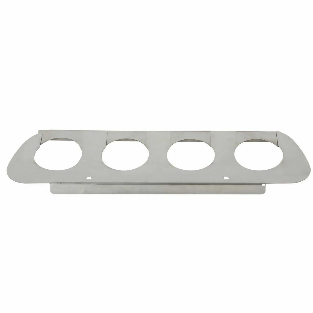 Stainless Steel Rear Lower Bumper Filler Panel for Corvette Z06 (2014–2019)