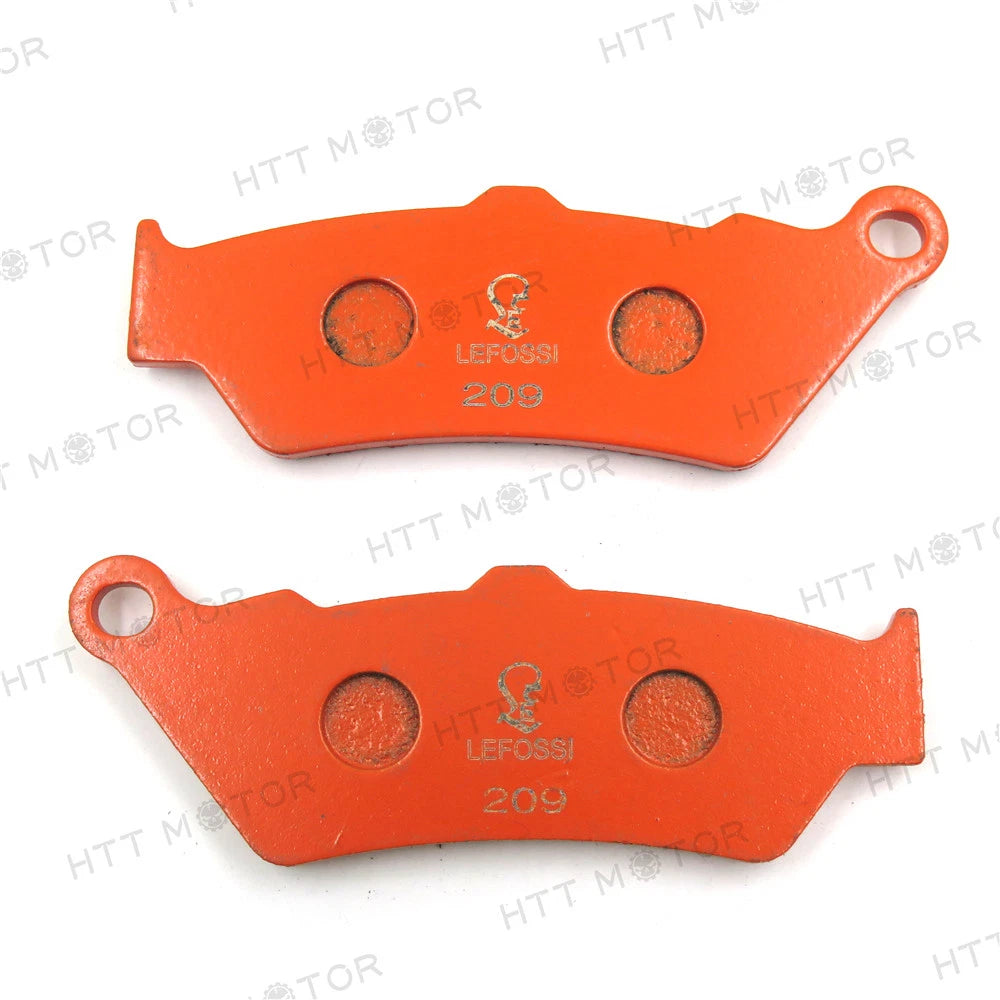 Carbon Ceramic Brake Pads for BMW F 650 GS, Aprilia, Ducati, Husqvarna, KTM (FA209)