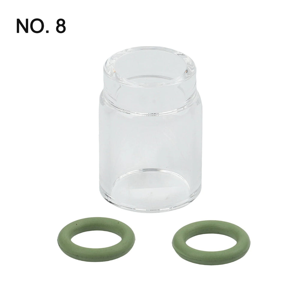 TIG Welding Consumables Transparent Glass Cup Nozzle for WP9 17 18 20 26