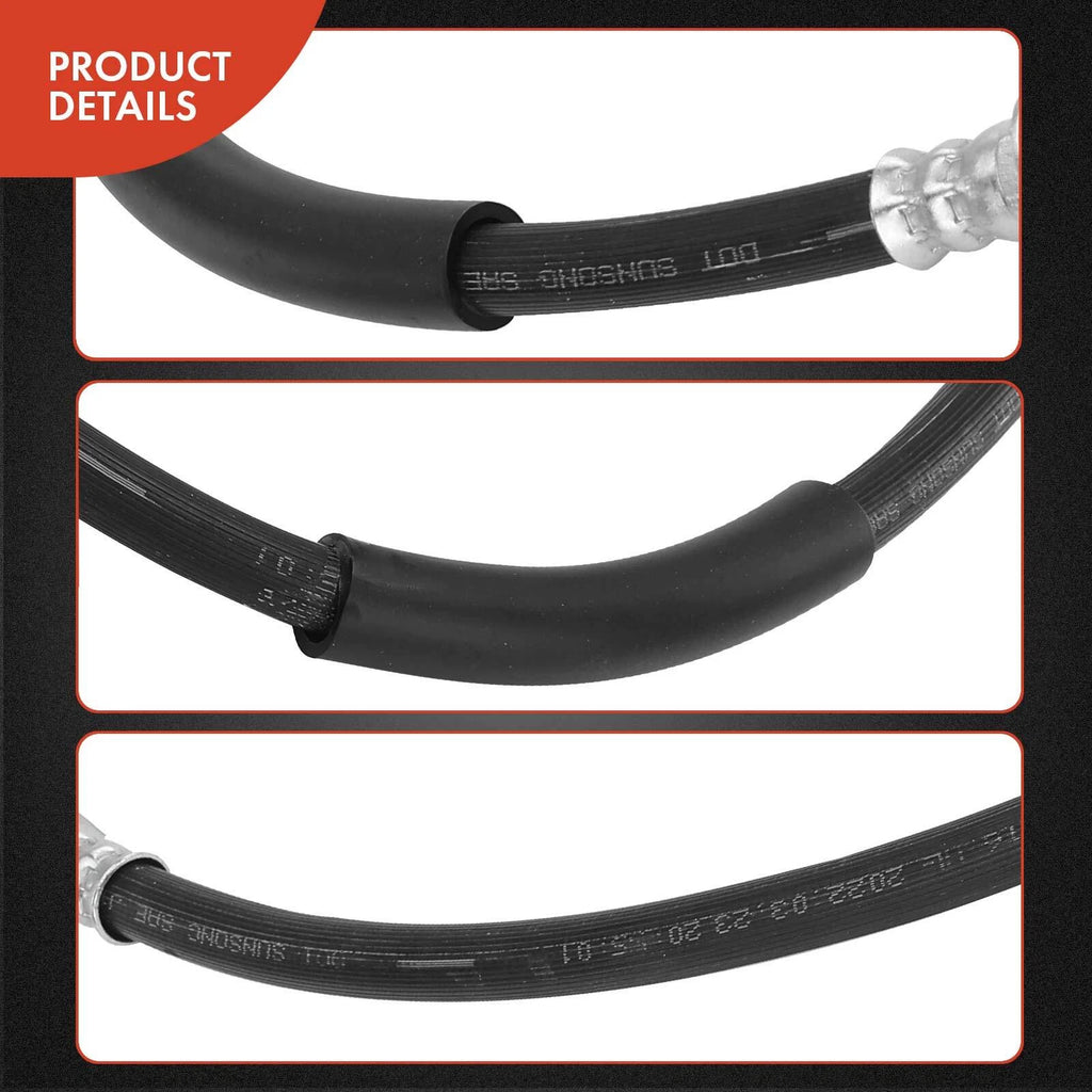Rear Center Brake Hydraulic Hose for Ford F-550 Super Duty (2007)