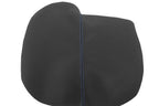 Leather Synthetic Console Armrest Cover for Honda Accord (2013–2017) Black Blue Stitch