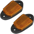 Set of 2 Yellow Side Reflectors for MAXG2 Scooter (No. 9)